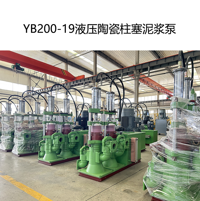 YBH200污泥脫水柱塞泵參數